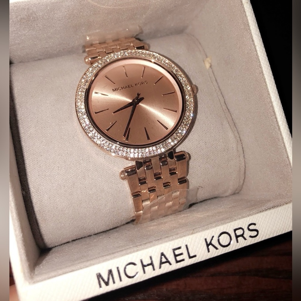 MK Rose Gold watch